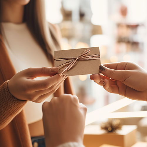 Cartes cadeaux