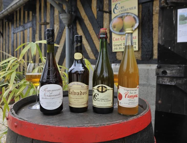 Calvados de la ferme cidricole Desvoye "Fine"
