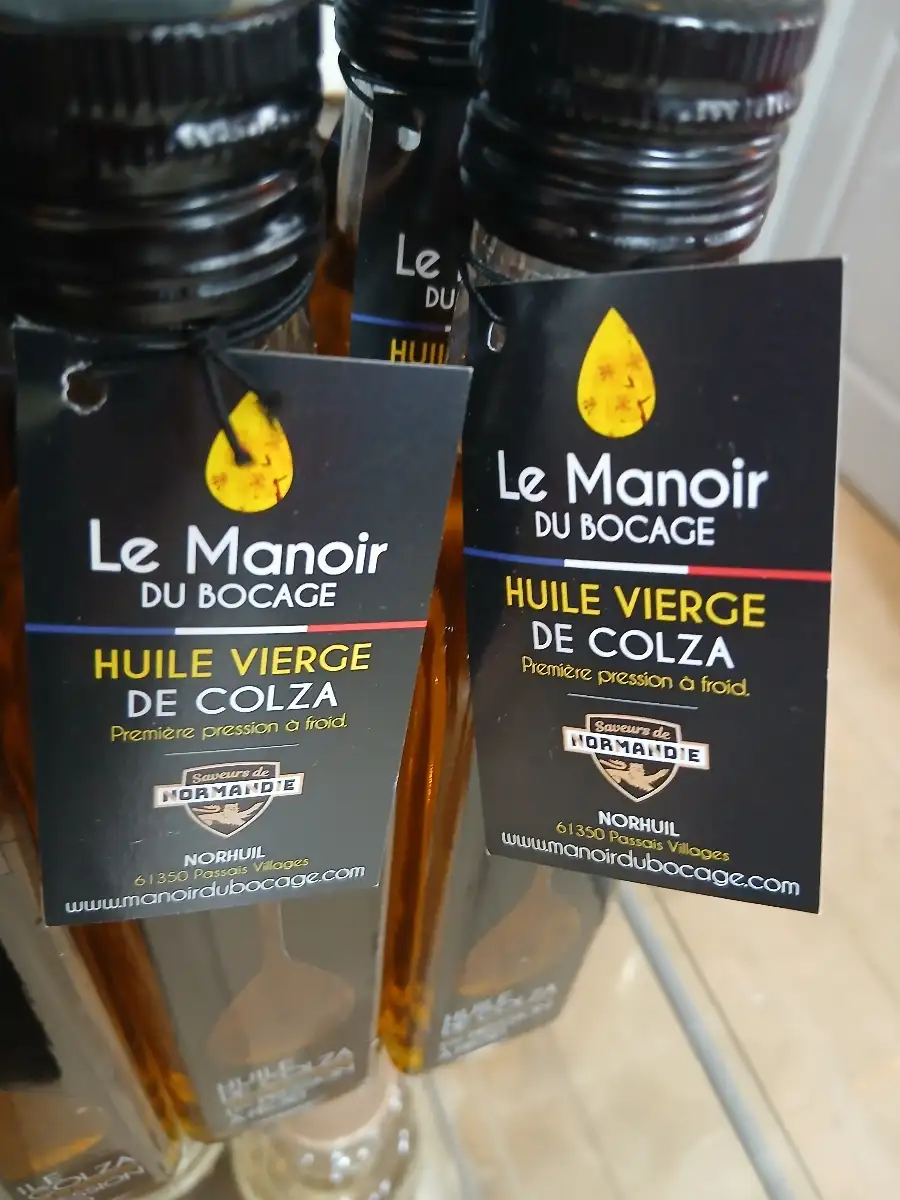 Huile de colza Locale première pression à froid 25cl