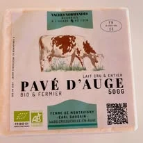 Le Pavé d'Auge fermier bio 500g